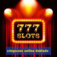 simpsons online dublado